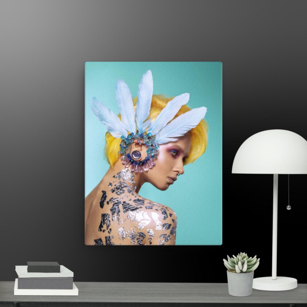 Beauty shot canvas