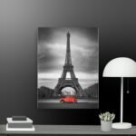 Eiffel Tower scene canvas