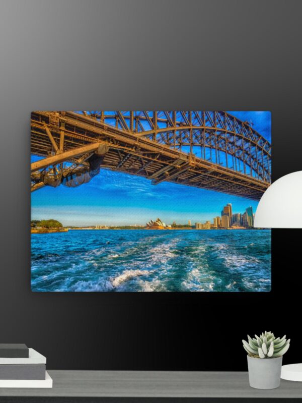 Bridge scene canvas - 12×16