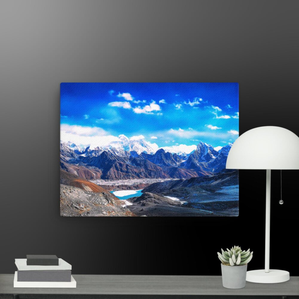 Mountain scene canvas - Image 2