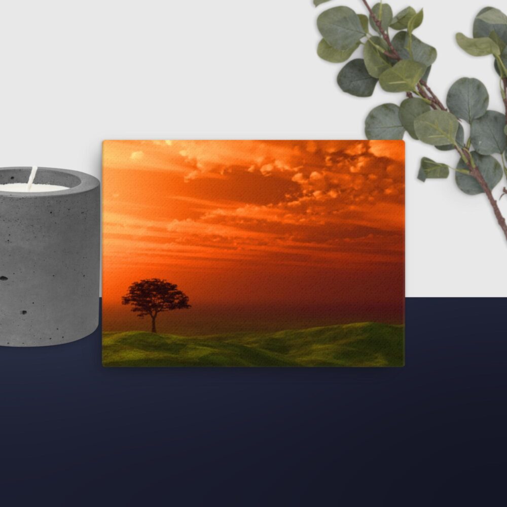 Orange skies canvas - Image 2