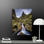 Waterfall scene canvas