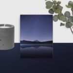 Purple Scene canvas