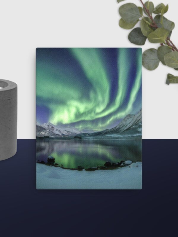 Green Aura canvas - 12×16