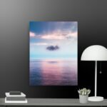 Purple skies canvas