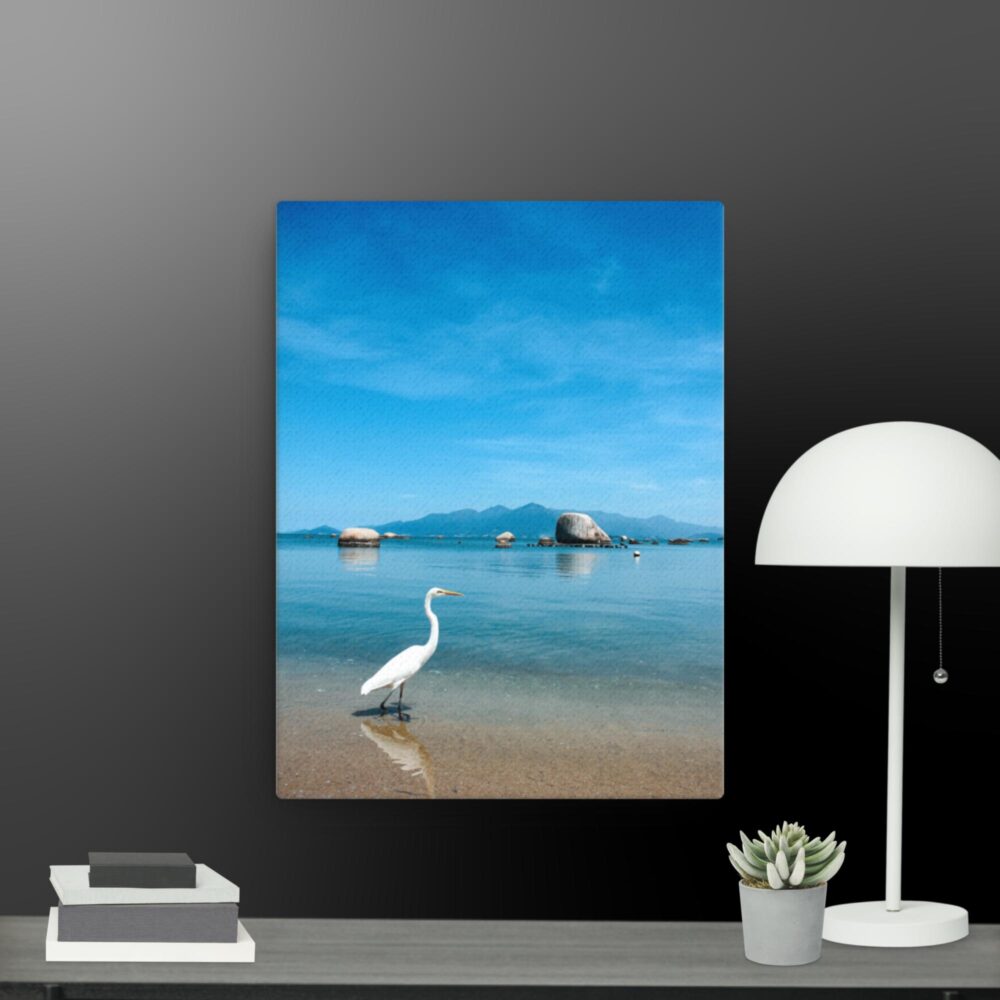 Beach scene canvas