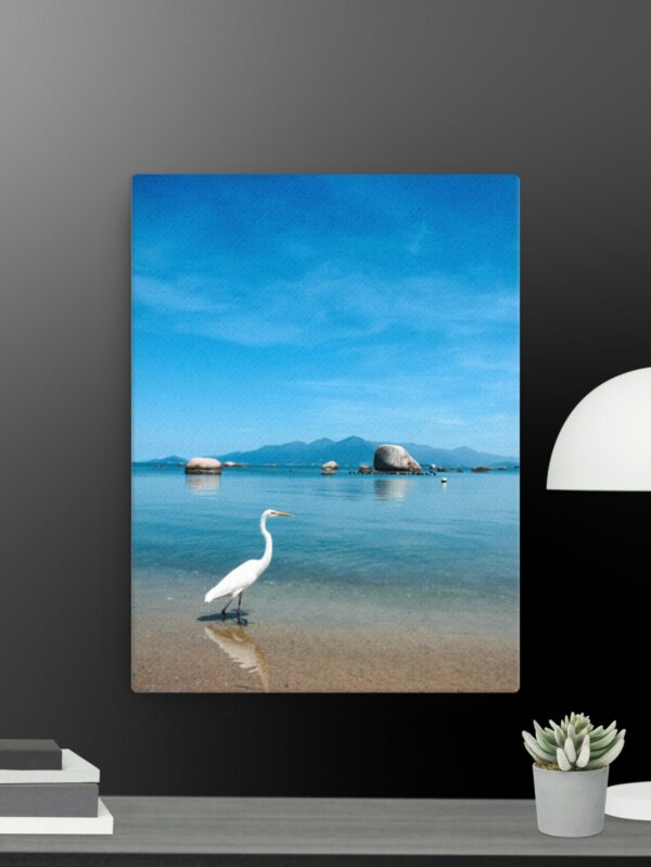 Beach scene canvas - 12×16