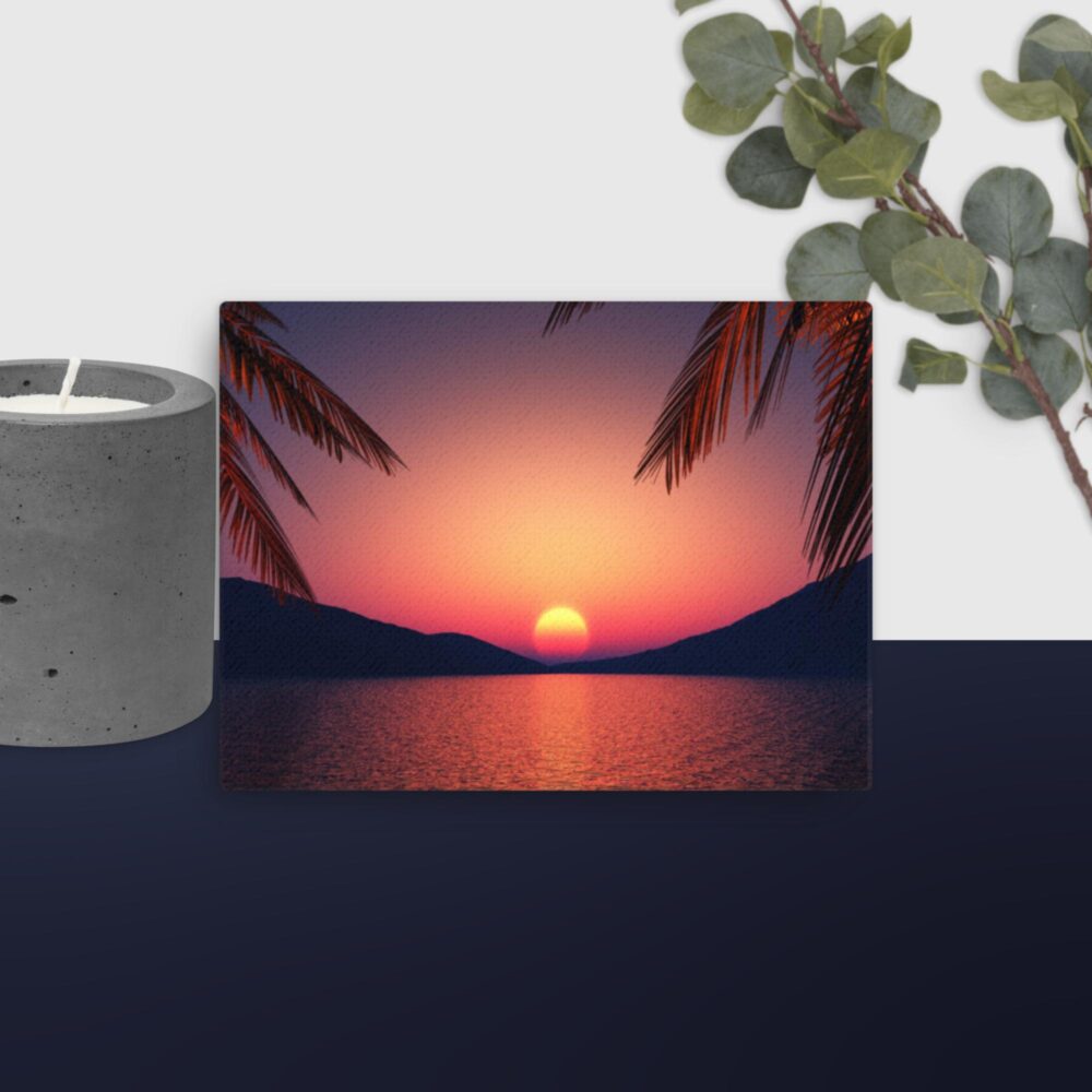 Beautiful sunset canvas - Image 2