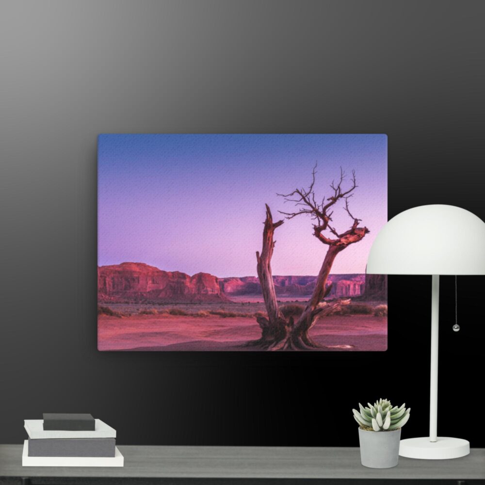 Red sky canvas - Image 2