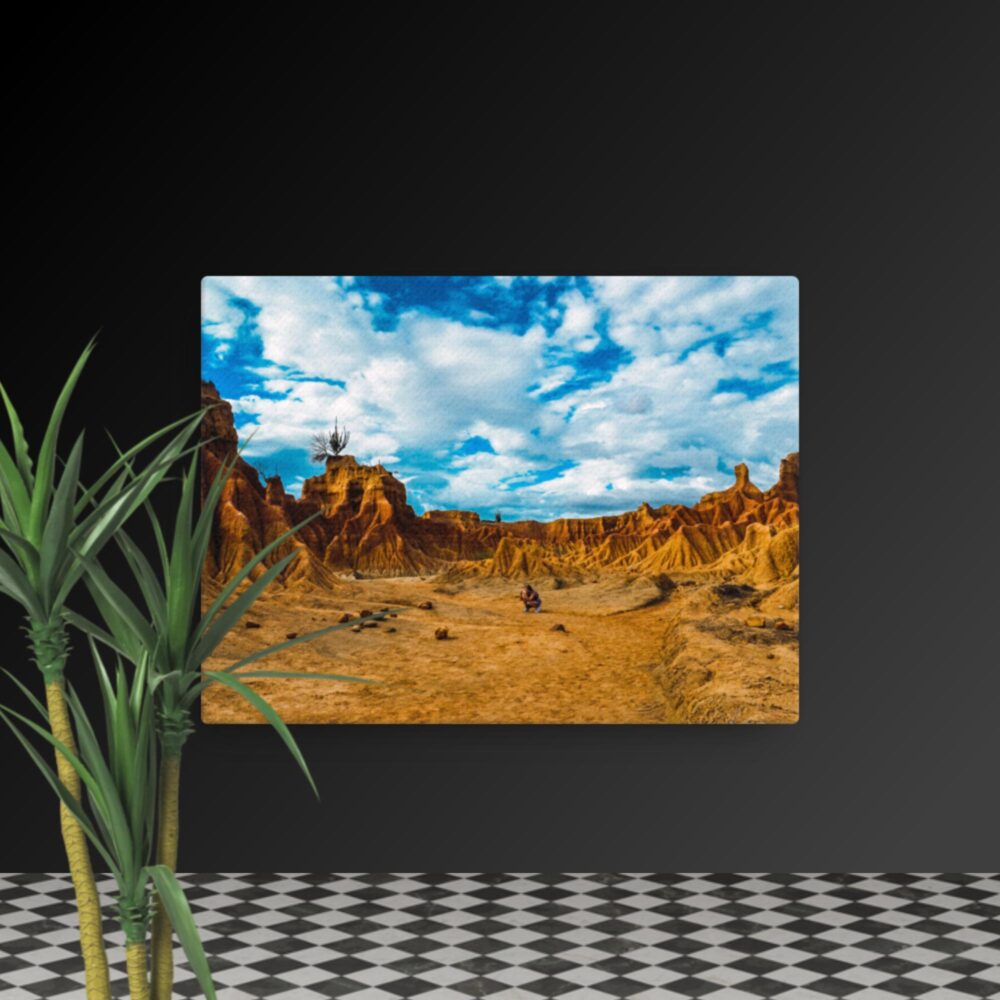 Desert scene canvas - Image 2