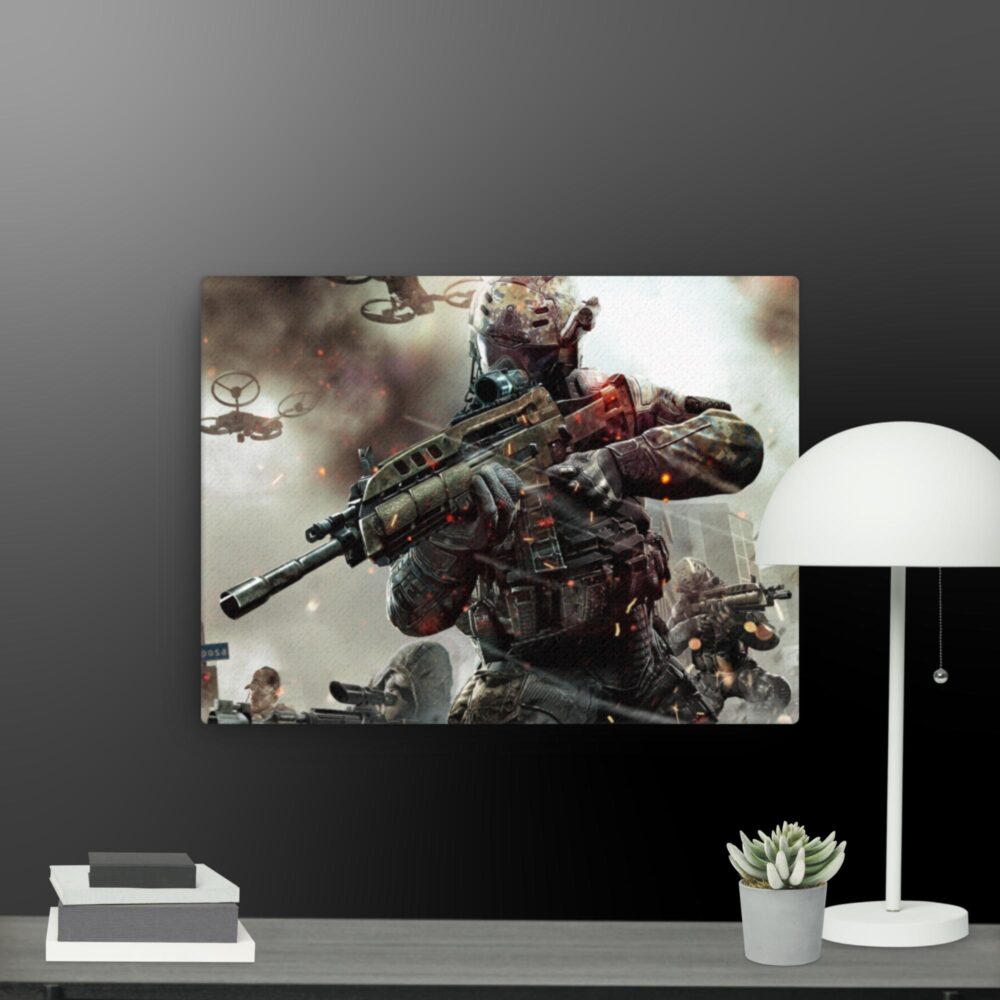 Call of duty action scene canvas - Image 2