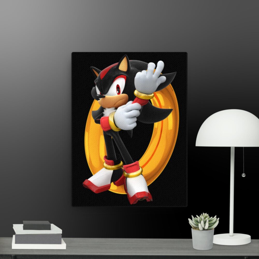 Black sonic canvas