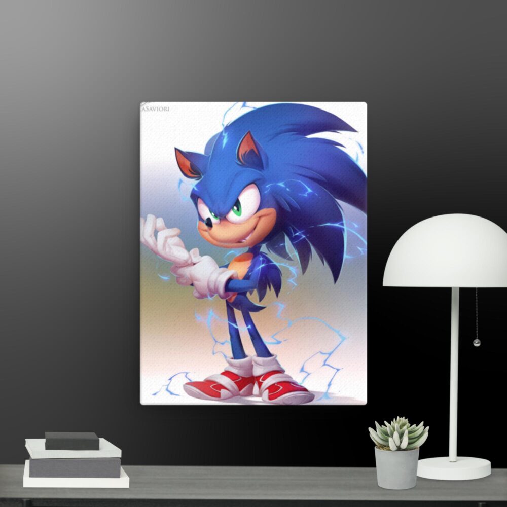 Sonic powers canvas - Image 2