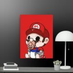 Mario baby canvas