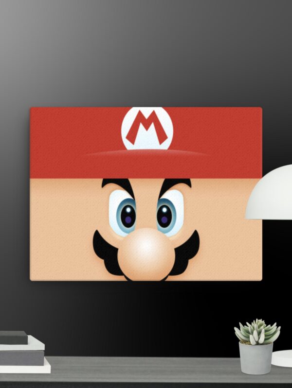 mario gaming canvas - 12×16