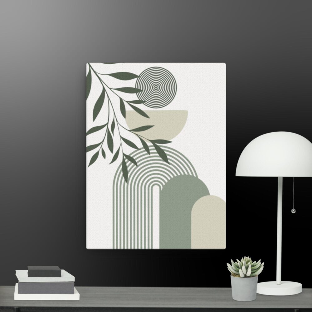 Bohemian green canvas - Image 2