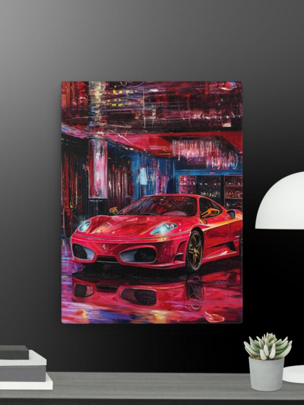 Sports car canvas - 12×16