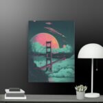 Bridge scene canvas