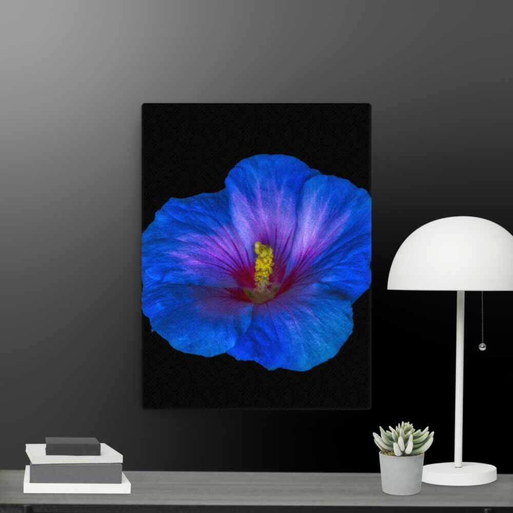 Purple Flower canvas - Image 2