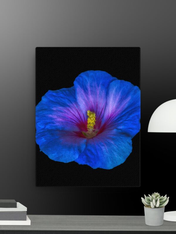 Purple Flower canvas - 12×16