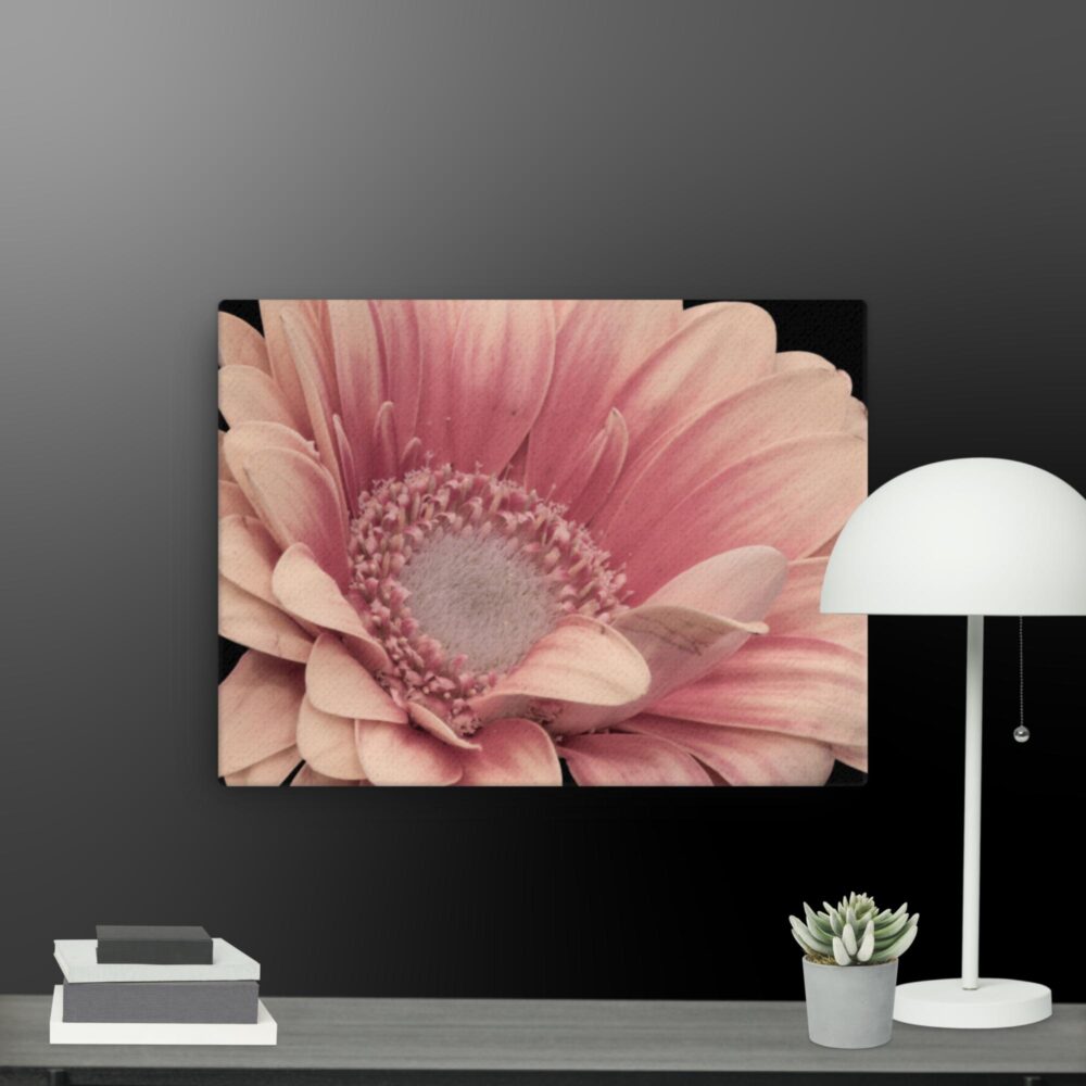 Pink flower canvas - Image 2