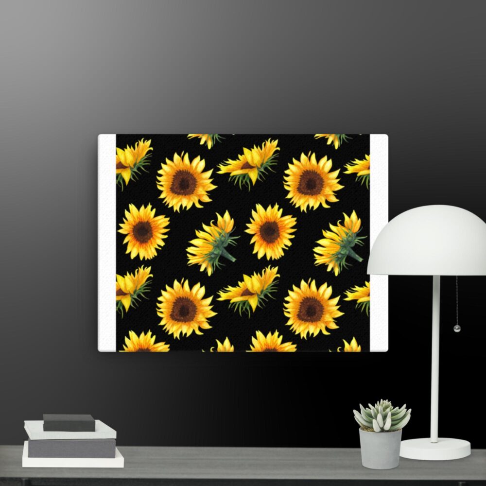 Sunflower canvas - Image 2