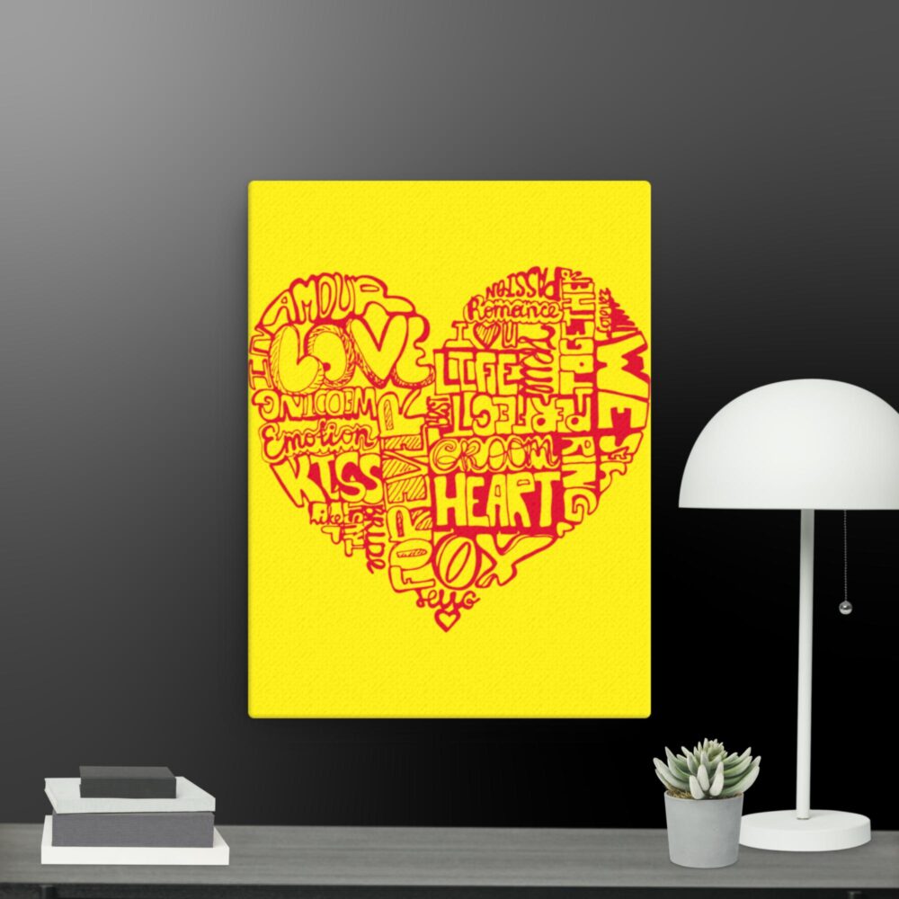Amor love canvas - Image 2