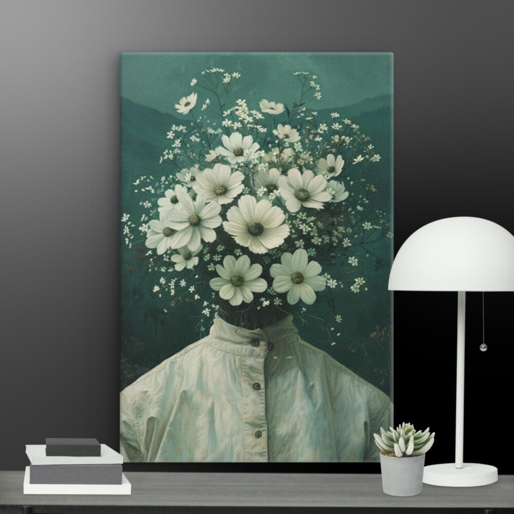 Flower Head canvas - Image 5