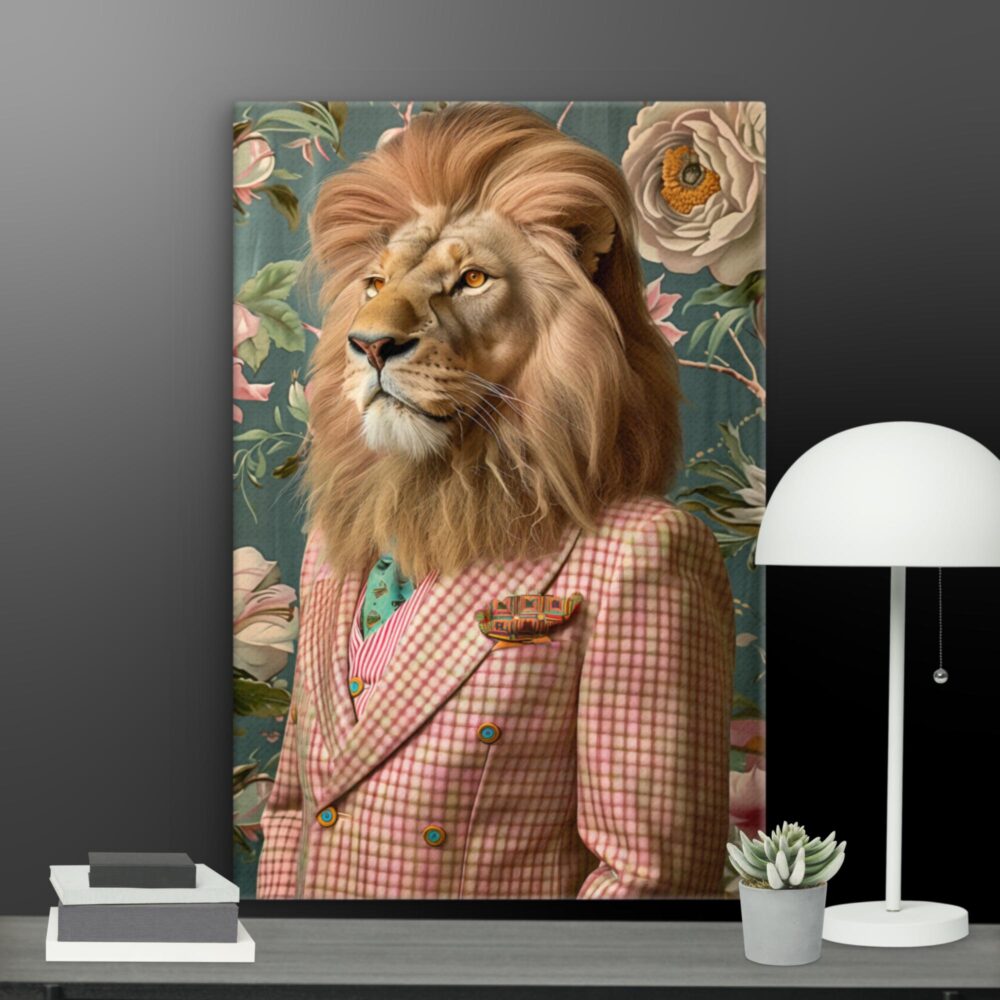 The lion collection 2 canvas - Image 7
