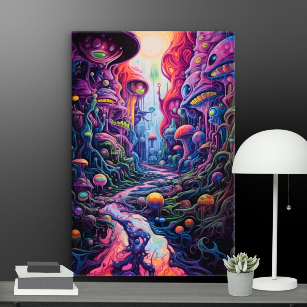 The Mushroom canvas - Image 5