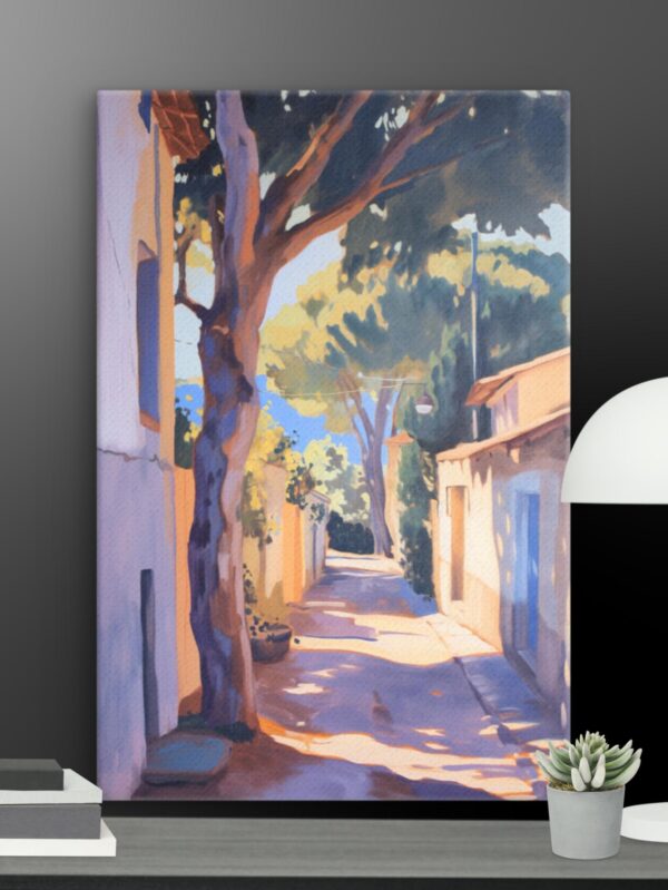 The Alley canvas - 12×18