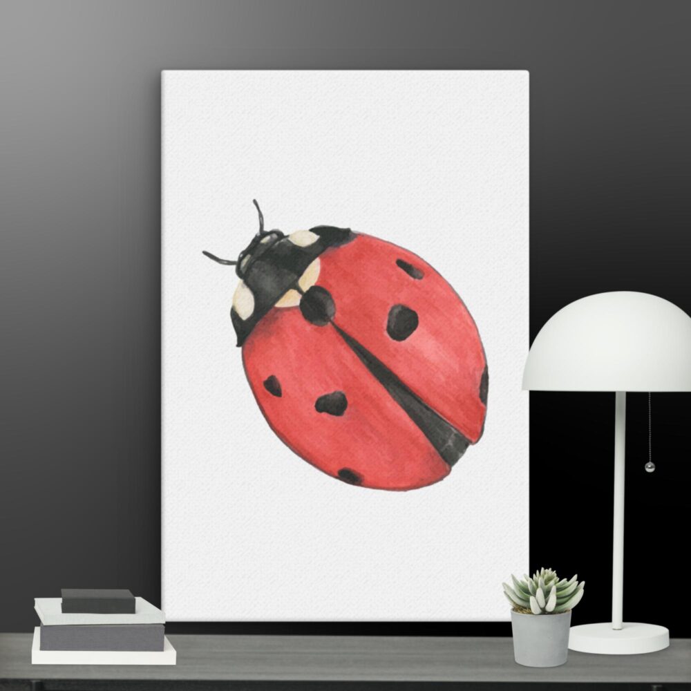 Ladybug canvas - Image 7
