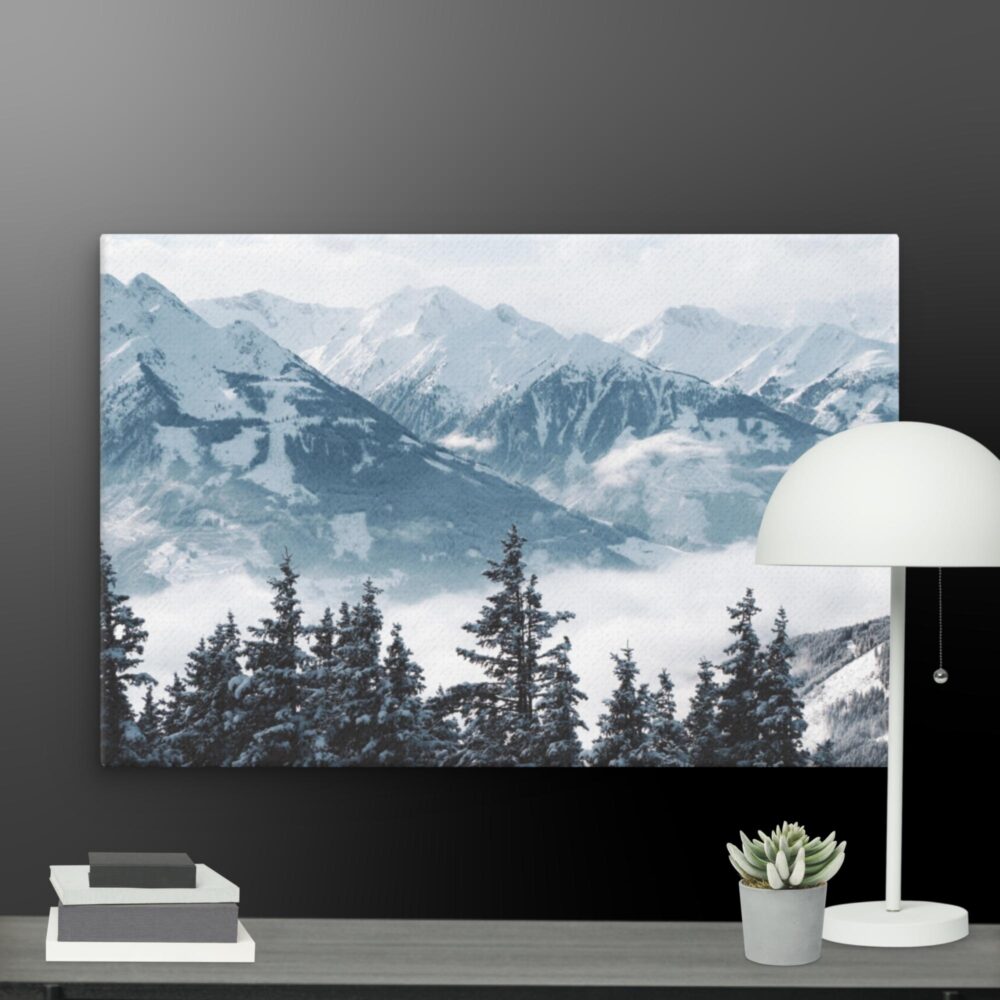 Mountain Scene canvas - Image 9