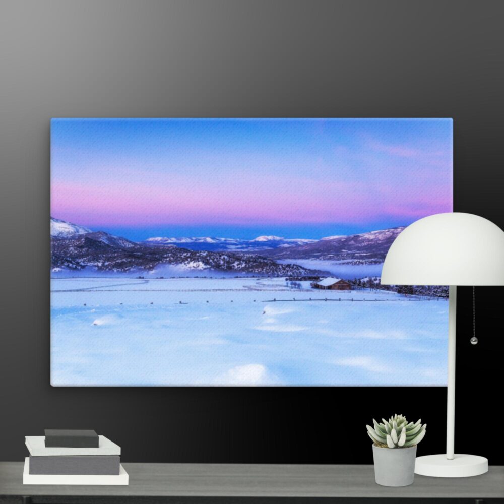 Purple Skies canvas - Image 9