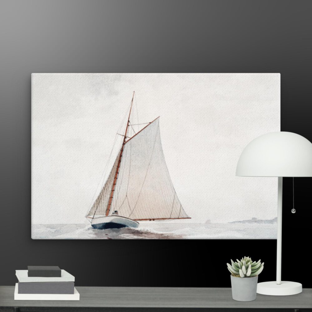 Yacht at Sea canvas - Image 9