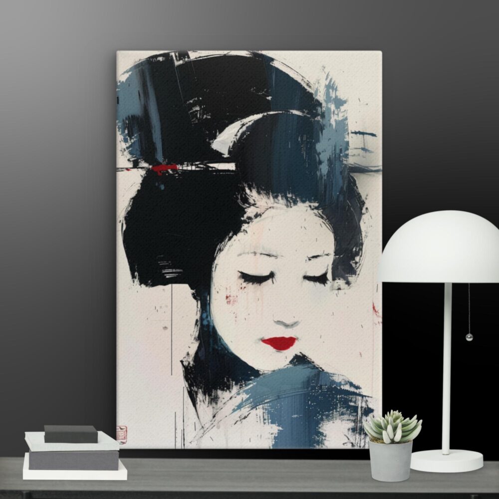 Japanese Girl canvas - Image 9