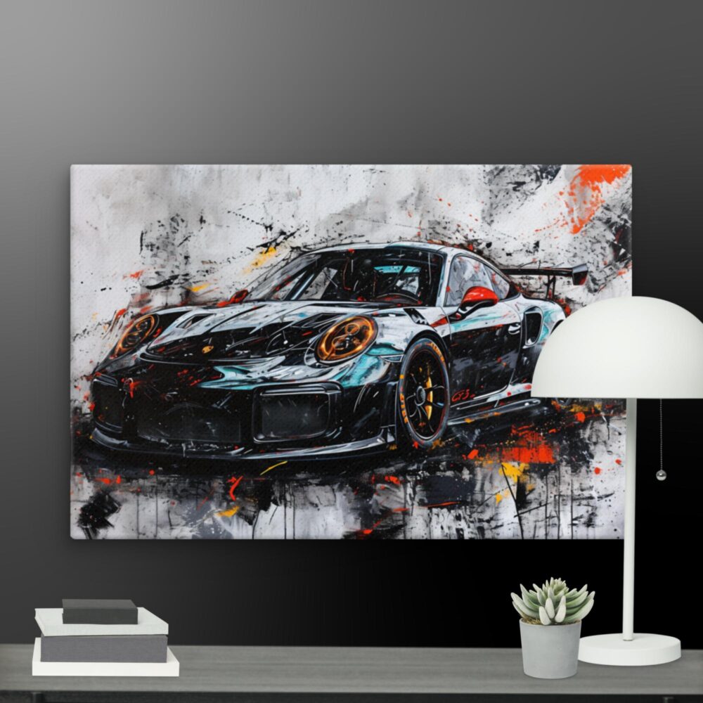 Car Graffiti canvas - Image 9