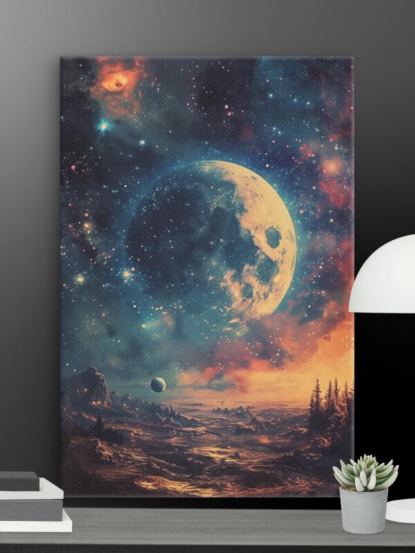 In Space canvas - 12×18