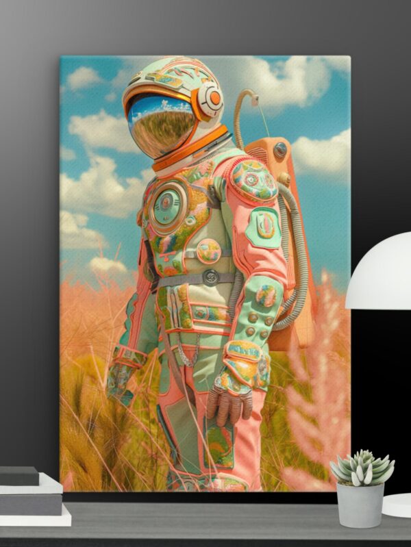 Astronaut canvas - 12×18