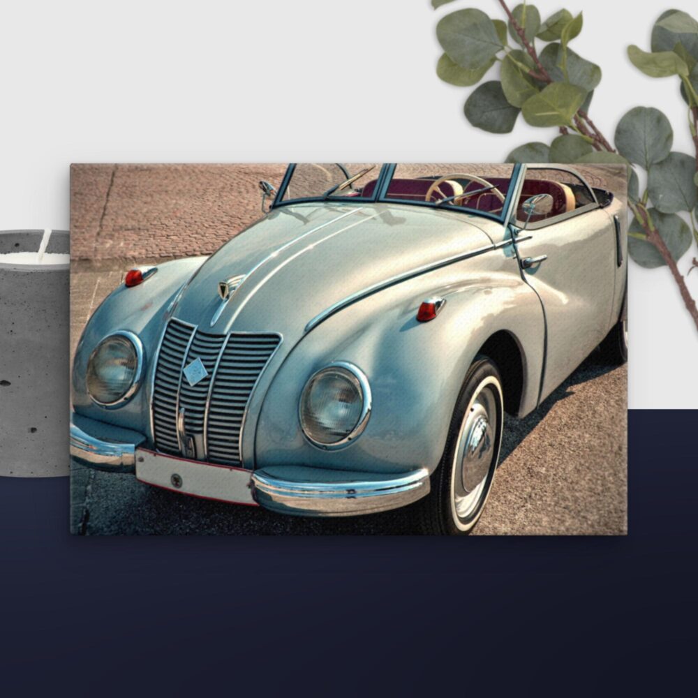 Old car  canvas - Image 9