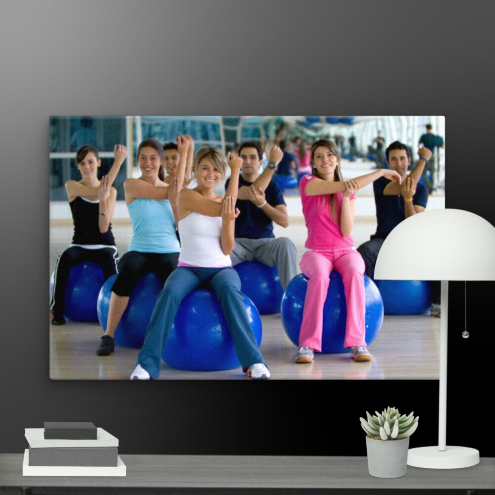 Fitness scene canvas - Image 9