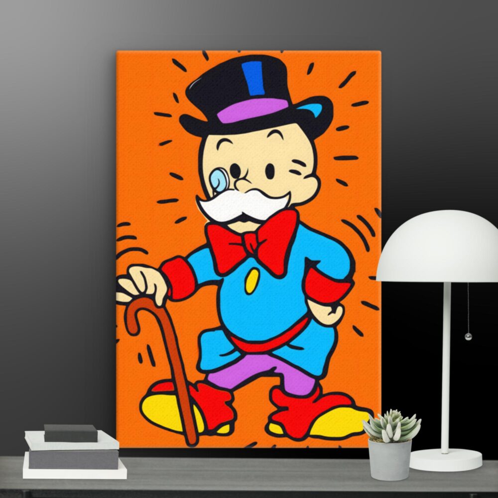 Monopoly man canvas - Image 7