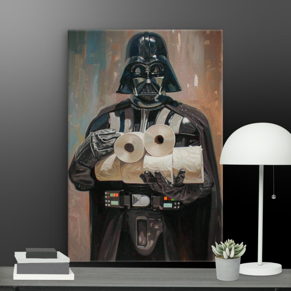 Funny Darth Vader canvas - Image 5