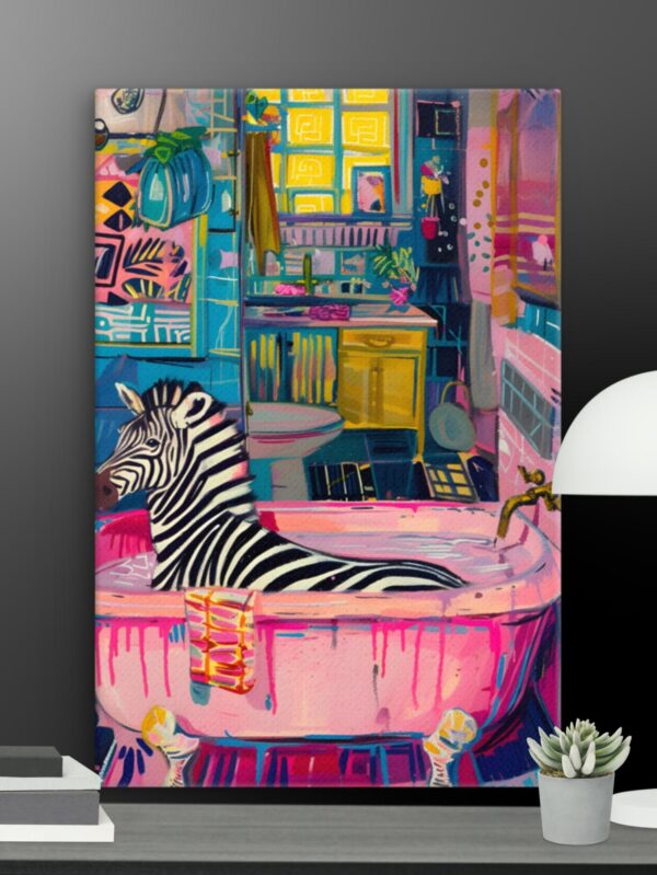 Zebra canvas - 12×18