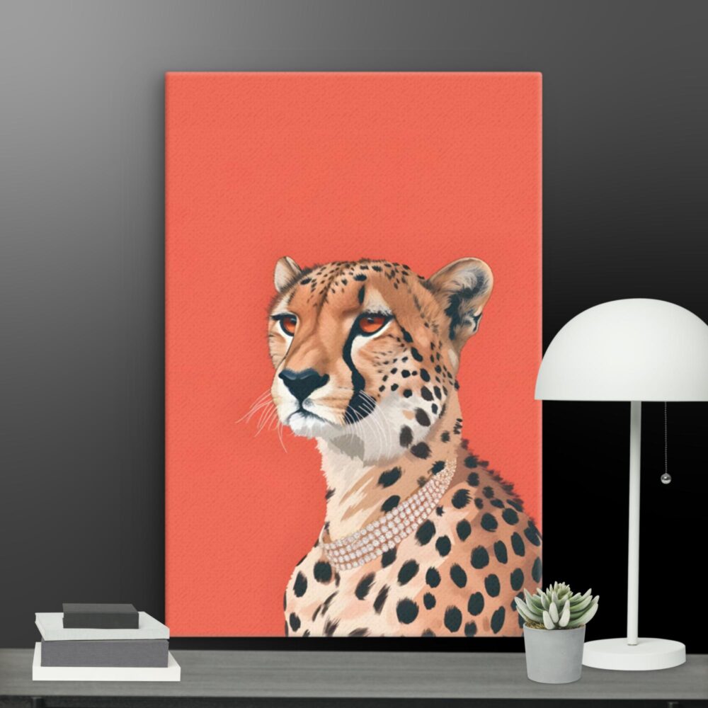 Leopard canvas - Image 7
