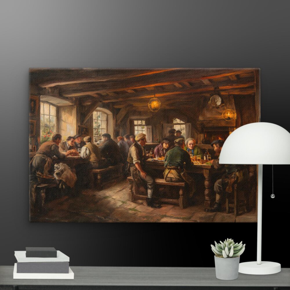 AI Pub Scene canvas - Image 9