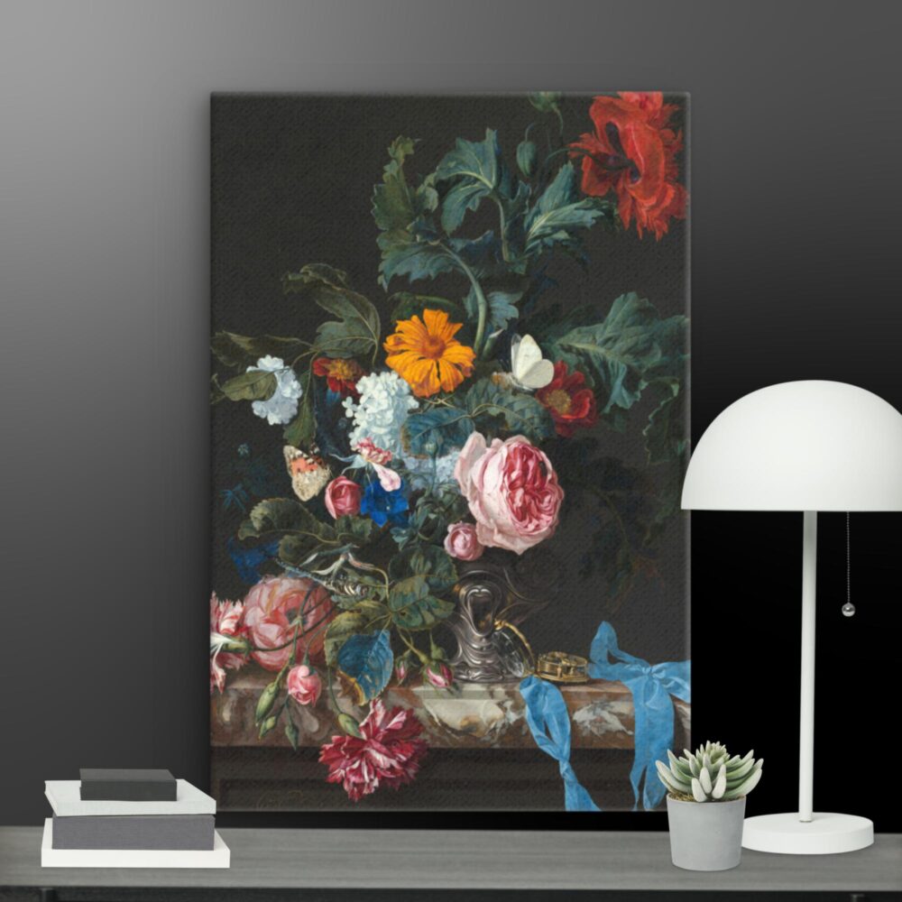 Floral Scene canvas - Image 7