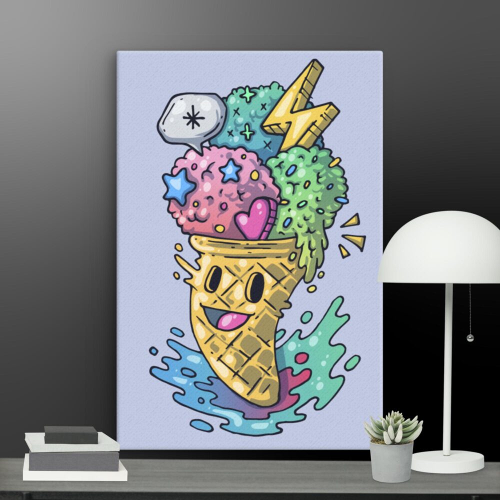 Ice cream canvas - Image 7