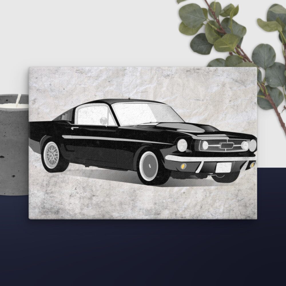 Vintage car canvas - Image 9