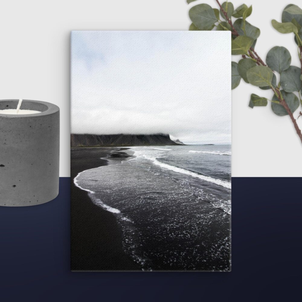 Black water scene canvas - Image 9